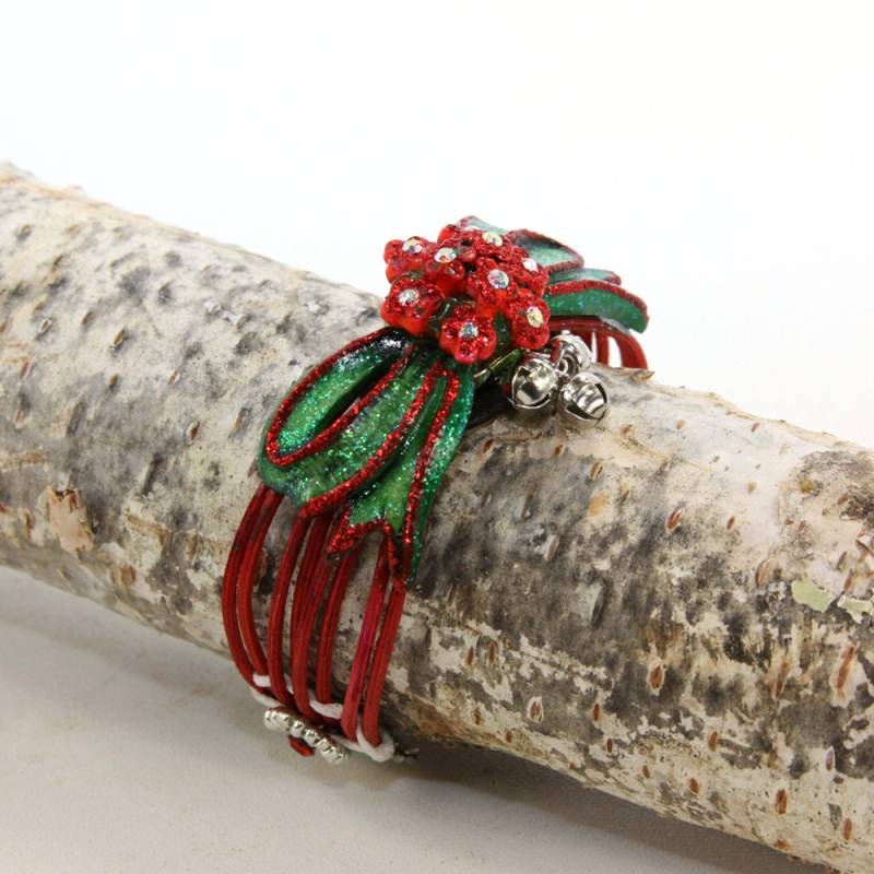 Red Reed Manschette Jingle Bell Armband Jb187 Red Reed Manschette Jingle Bell Armband Jb187 von Jinglebirds