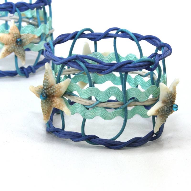 Seestern Armreif-Wicker-Armband Jb244 von Jinglebirds