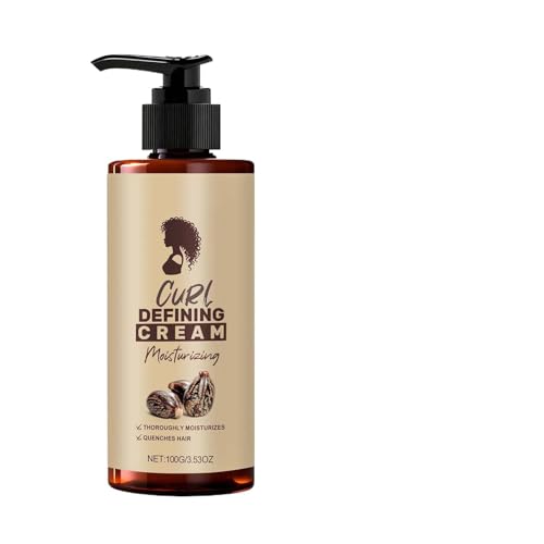 Curl Cream - 100ml Lotion für Welliges Haar - Glättende Lotion Haarpflegeprodukte für Frauen, Mädchen und Männer,Für tägliche und nächtliche Routine sowie Curl Cream - 100ml Lotion für Welliges Haar - Glättende Lotion Haarpflegeprodukte für Frauen, Mädchen und Männer,Für tägliche und nächtliche Routine sowie von Jingmiger