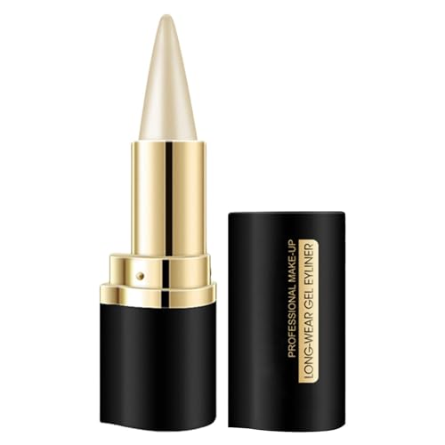 Gel-Eyeliner-Stift, Matte Eyeliner Stift Gel Schwarz Schnell Trocknender & Wischfester, langanhaltender Eyeliner, Wischfester Schwarzer Eyeliner Stift Gel, Anti-Smudge Eyeliner für Frauen und Mädchen von Jingmiger