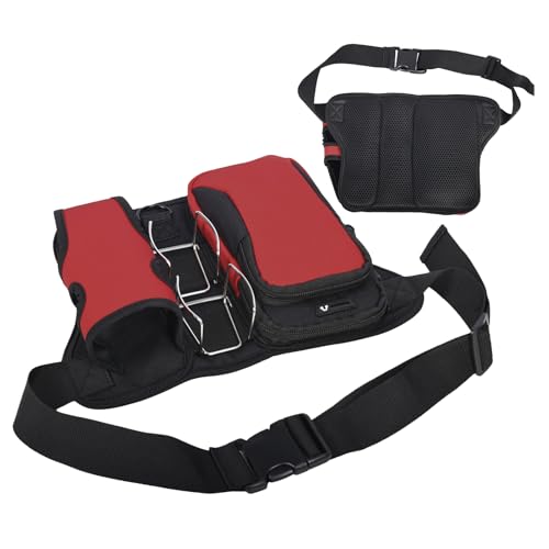 Golftasche | Wasserflaschengürtel für Golf – leichter Aufbewahrungs-Organizer mit mehreren Fächern für Schlüssel, Handtücher von Jingmiger