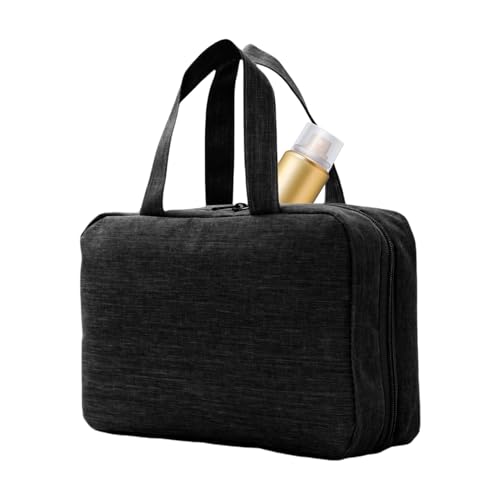 Hangable Travel Toiletary Bag, Hangable Makeup Organizer | Hangable Travel Toiletary Bag mit abnehmbaren Beuteln,4-in-1 Faltbarer Make-up-Speicher, tragbarer Fallbeutelhalter für Frauen Männer von Jingmiger