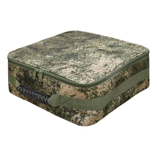 Jingmiger Angeltasche, Tackle Box Organizer - Organizer für Angelgeräte mit Mehreren Fächern | Weiche Angelkästen, Angel-Organizer für Zangen, Drahtschneider, kleine Werkzeuge von Jingmiger