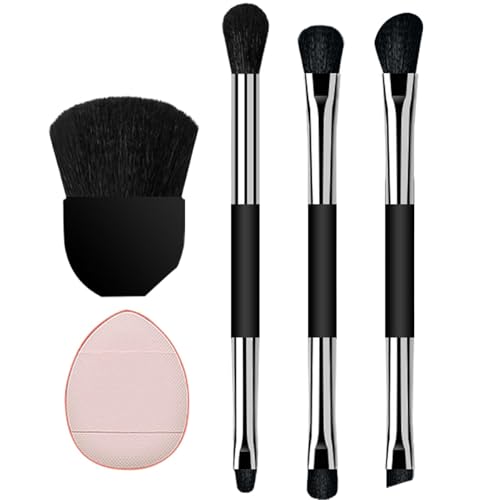 Makeup Pinsel, 8 Stück Professionelle Make Up Pinsel Set, Make up Pinsel mit Aufbewahrungsbox, Tragbares Make up Pinsel Set, Kosmetik Pinsel Foundation Lidschatten Concealer Eyeshadow Schmink Pinsel von Jingmiger