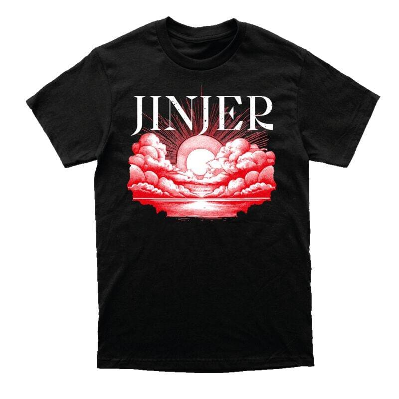 Jinjer Duel Clouds T-Shirt schwarz in XL von Jinjer