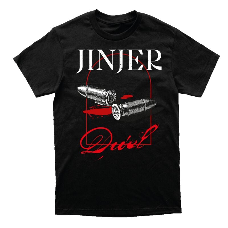 Jinjer Duel T-Shirt schwarz in L von Jinjer