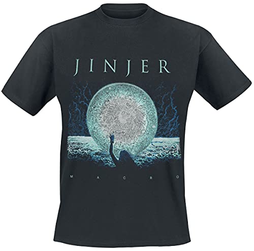 Jinjer Macro Männer T-Shirt schwarz 3XL 100% Baumwolle Band-Merch, Bands von Jinjer
