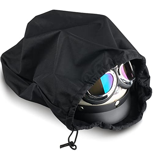 Helmtasche Motorradhelm Tasche,47x42cm Helmbeutel Wasserdichter,Helmtüte mit Kordelzug Unisex,Skihelme Basketball aus Nylontuch mit Kordelzug Tasche,Universal Reithelmtasche für Fahrradhelme Reithelme von Jinsion