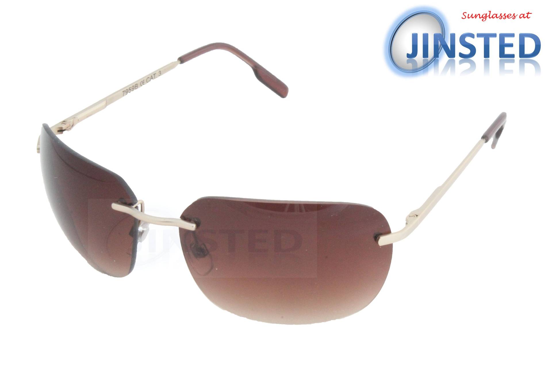 Erwachsene Oversized Braun Sonnenbrille. Silberrahmen. Farbverlaufslinse. Uv400 Schutz. Cl068 Erwachsene Oversized Braun Sonnenbrille. Silberrahmen. Farbverlaufslinse. Uv400 Schutz. Cl068 von Jinsted