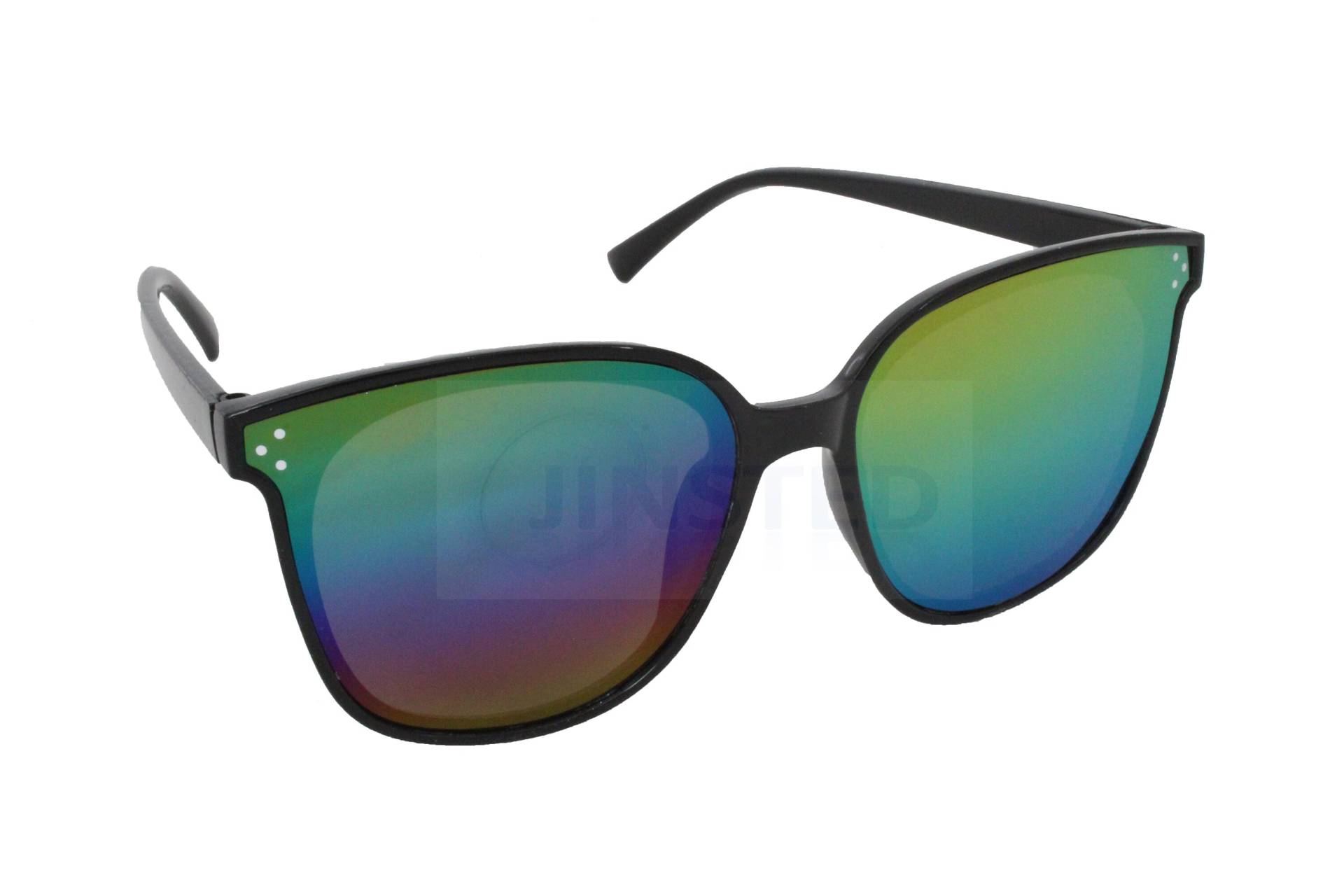 Erwachsene Schwarze Schmetterling Sonnenbrille. Mehrfarbige Spiegellinse. Uv400 Schutz. Ab004 Erwachsene Schwarze Schmetterling Sonnenbrille. Mehrfarbige Spiegellinse. Uv400 Schutz. Ab004 von Jinsted