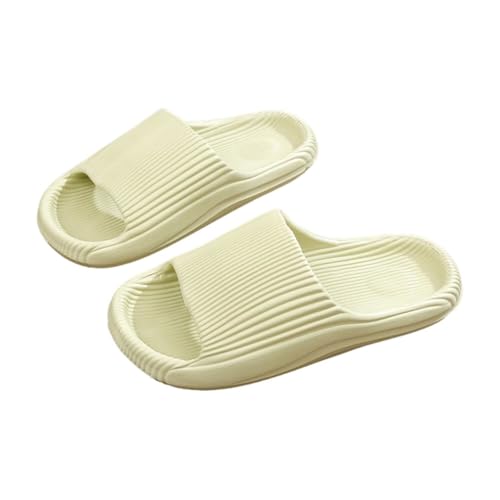 JinweiS 1 Paar rutschfeste, schnell trocknende EVA-Duschpantoffeln, dicke Polsterung, Badesandalen, für drinnen und draußen, modisch, lässig, Paar-Hausschuhe für Herren und Damen (Größe 36–37, Grün) JinweiS 1 Paar rutschfeste, schnell trocknende EVA-Duschpantoffeln, dicke Polsterung, Badesandalen, für drinnen und draußen, modisch, lässig, Paar-Hausschuhe für Herren und Damen (Größe 36–37, Grün) von JinweiS