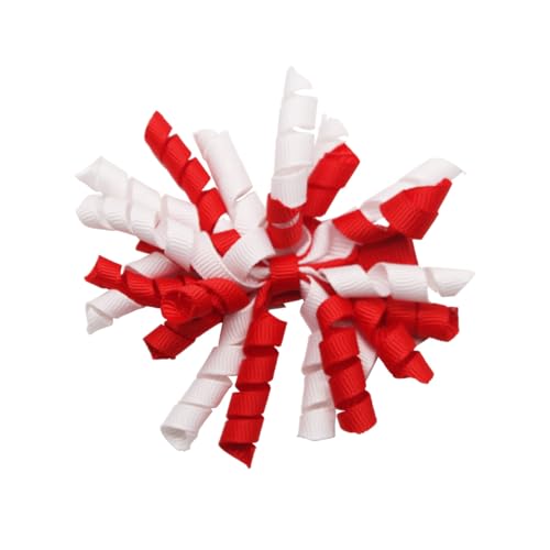 JinweiS A07 Haarschleifen für Kinder, Teenager, gelockt, elastisch, Pferdeschwanz-Halter, Haarband, Haarschmuck, 2 Stück JinweiS A07 Haarschleifen für Kinder, Teenager, gelockt, elastisch, Pferdeschwanz-Halter, Haarband, Haarschmuck, 2 Stück von JinweiS