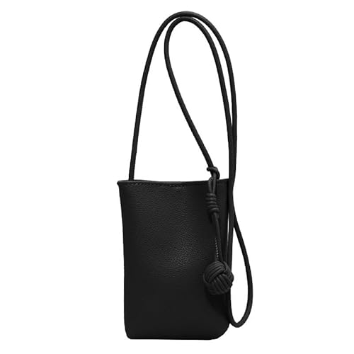 JinweiS Crossbody-Tasche, Handy-Umhängetasche, wasserdichte Umhängetasche, Clutch, Geldbörse, Handy-Handtasche (schwarz) von JinweiS