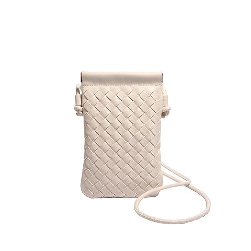 JinweiS Damen Strohtasche mit großer Kapazität, Schultertasche für Sommer, Strandurlaub, schickes Webdesign, 12 x 2 x 19 cm, Weiß JinweiS Damen Strohtasche mit großer Kapazität, Schultertasche für Sommer, Strandurlaub, schickes Webdesign, 12 x 2 x 19 cm, Weiß von JinweiS