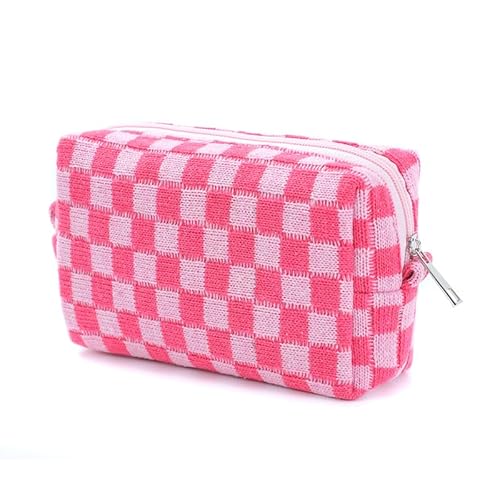 JinweiS Damen Strohtasche mit großer Kapazität, Schultertasche für Sommer, Strandurlaub, schickes Webdesign, 17 x 6,5 x 11 cm, Rosa JinweiS Damen Strohtasche mit großer Kapazität, Schultertasche für Sommer, Strandurlaub, schickes Webdesign, 17 x 6,5 x 11 cm, Rosa von JinweiS