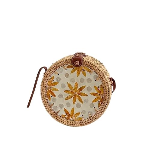 JinweiS Damen Strohtasche mit großer Kapazität, Schultertasche für Sommer, Strandurlaub, schickes Webdesign, 20 x 8 x 20 cm, Stil A JinweiS Damen Strohtasche mit großer Kapazität, Schultertasche für Sommer, Strandurlaub, schickes Webdesign, 20 x 8 x 20 cm, Stil A von JinweiS