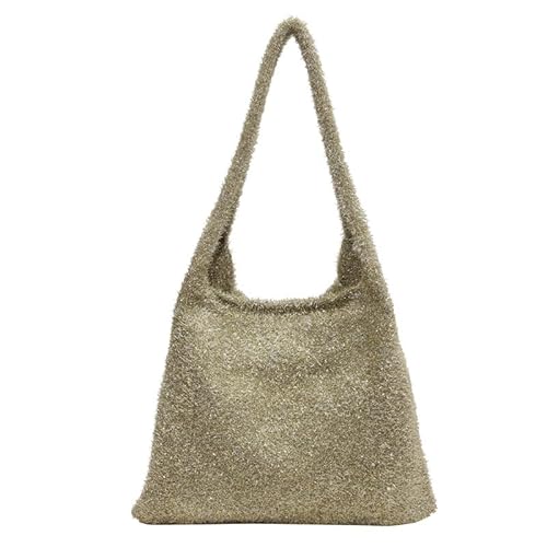 JinweiS Damen Strohtasche mit großer Kapazität, Schultertasche für Sommer, Strandurlaub, schickes Webdesign, 25 x 5 x 17 cm, A JinweiS Damen Strohtasche mit großer Kapazität, Schultertasche für Sommer, Strandurlaub, schickes Webdesign, 25 x 5 x 17 cm, A von JinweiS