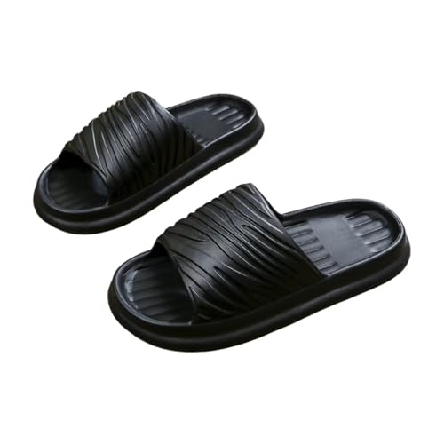 JinweiS Rutschfeste, schnell trocknende Duschpantoffeln für Damen, ultraweiches Kissen, dicke Sohle, wolkenähnlicher Komfort, Bad-Sandalen für drinnen und draußen, leichte Paar Hausschuhe (Größe 44–45 JinweiS Rutschfeste, schnell trocknende Duschpantoffeln für Damen, ultraweiches Kissen, dicke Sohle, wolkenähnlicher Komfort, Bad-Sandalen für drinnen und draußen, leichte Paar Hausschuhe (Größe 44–45 von JinweiS