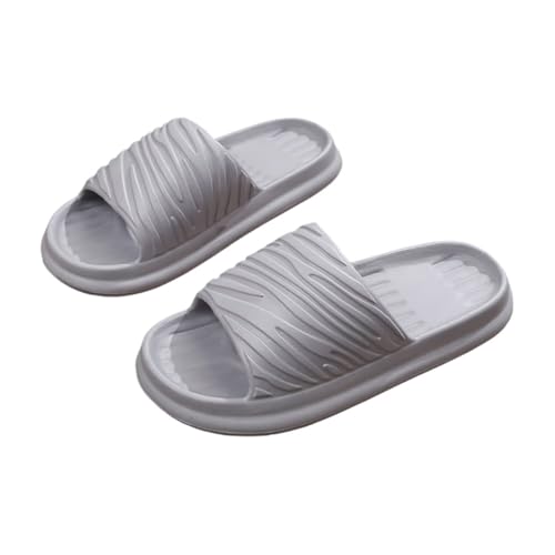JinweiS Rutschfeste, schnell trocknende Duschpantoffeln für Damen, ultraweiches Kissen, dicke Sohle, wolkenähnlicher Komfort, Bad-Sandalen für drinnen und draußen, leichte Paar-Hausschuhe (Größe 44–45 JinweiS Rutschfeste, schnell trocknende Duschpantoffeln für Damen, ultraweiches Kissen, dicke Sohle, wolkenähnlicher Komfort, Bad-Sandalen für drinnen und draußen, leichte Paar-Hausschuhe (Größe 44–45 von JinweiS