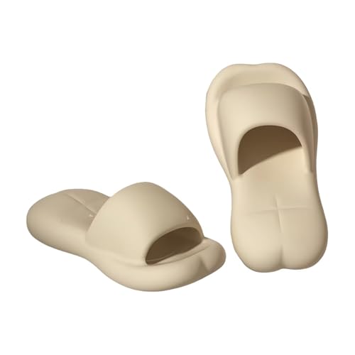 JinweiS Rutschfeste, schnell trocknende Duschpantoffeln für Damen und Herren, EVA-Material mit wolkenähnlichem Kissen, dicke Sohle, leise Badeschlappen für den Innenbereich und Zuhause (Größe: 40–41 JinweiS Rutschfeste, schnell trocknende Duschpantoffeln für Damen und Herren, EVA-Material mit wolkenähnlichem Kissen, dicke Sohle, leise Badeschlappen für den Innenbereich und Zuhause (Größe: 40–41 von JinweiS