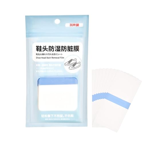 Jinyilwn Schuh-Regen-Aufkleber, transparente Folienaufkleber, unsichtbarer wasserdichter Schild, Leder-Design für Schuhe während der Gartenarbeit, Spazierengehen oder Wandern, 30 Stück, regenfeste von Jinyilwn