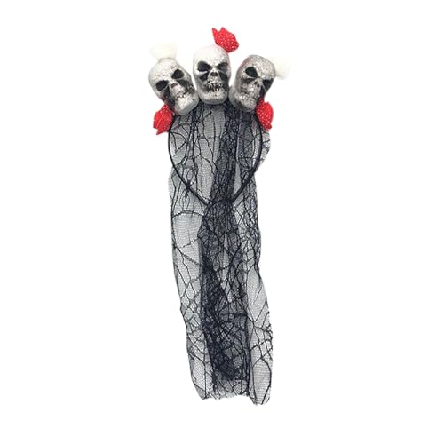 Halloween-Stirnband, schwarze Spitze, Netz-Kopfschnalle, Party, Halloween, Maskerade, Party, Requisiten, Festival, Stirnband, Damen, Rot, Einheitsgröße Halloween-Stirnband, schwarze Spitze, Netz-Kopfschnalle, Party, Halloween, Maskerade, Party, Requisiten, Festival, Stirnband, Damen, Rot, Einheitsgröße von Jipersuo