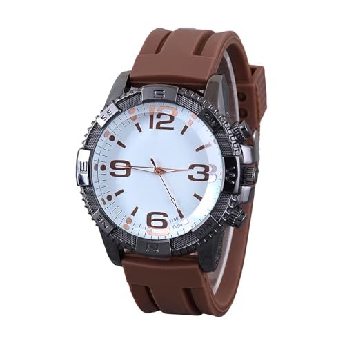 Herrenuhr mit präziser Zeitmessung Sportuhren (E, One Size) von Jipersuo