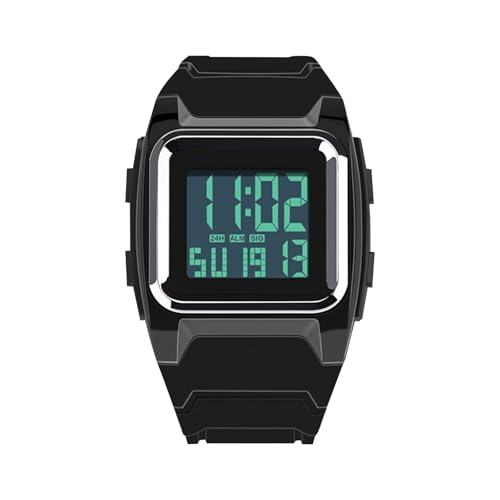 Jipersuo Atmosphärische Herrenuhr Business Wear Uhr Casual und Herrenmode Uhr Elegante Herrenuhr Herrenuhren mit LED-Display (A, One Size) von Jipersuo