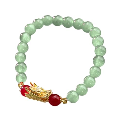 Valentinstag Armband Armbänder Handgemachte Kristall Pi Yao Anhänger Armband Chinesisches Sternzeichen Feng Shui Stretch Armbänder Neujahr Geschenke für Frauen Uni Je Hochzeit Schmuck von Jipersuo