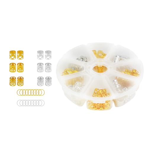 100 Viele Professionelle Haarverlängerung Passende Perlen Haltbarkeit Metall Haarverlängerung Für Frauen Styling Zubehör von Jiqoe