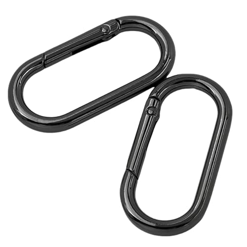2 Stück Metallfeder Schlüsselanhänger Frühlings Schlüsselanhänger Schnallen Schlüsselanhänger Clips Multifunktionale Ovale Ringe Schnallen Für Taschen Und Geldbörsen 2 Stück Metallfeder Schlüsselanhänger Frühlings Schlüsselanhänger Schnallen Schlüsselanhänger Clips Multifunktionale Ovale Ringe Schnallen Für Taschen Und Geldbörsen von Jiqoe