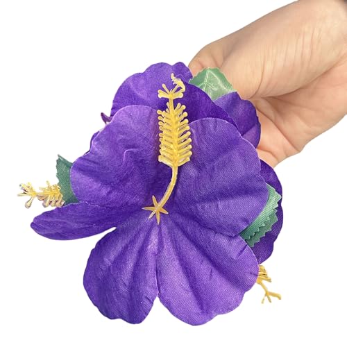 Blumen-Haarspange für Damen und Mädchen, künstliche Blume, Haarspange, Kopfschmuck, Haarteile, Kopfbedeckung, Haarschmuck von Jiqoe