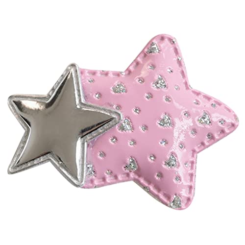 Cool Star 2000er Trend Star Haarnadel Pony Clip Haarnadel 2000er Jahre Trend Ornamente für Damen Mädchen Pailletten von Jiqoe