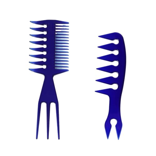 Doppelseitiges Haarbürsten Set Kamm Zum Färben Und Schneiden Von Haaren Antistatisches Und Hitzebeständiges Haarstyling Werkzeug Für Männer von Jiqoe