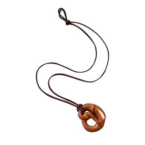 Jiqoe Anhänger Von Handwerk Brot Thematius Realistische Brezel Robuste Bagel Designs Schmuckzubehör Tragbar Für Einzigartige Stile von Jiqoe