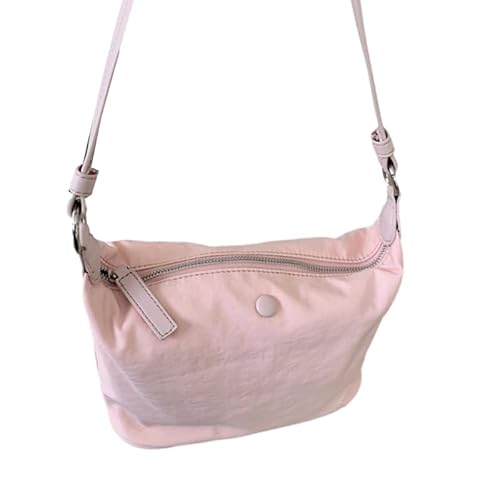 Jiqoe Damen-Schultertasche, Nylon, Achseltasche, leicht, Geschenk für Weihnachten, Geburtstag und Jahrestag, rose von Jiqoe