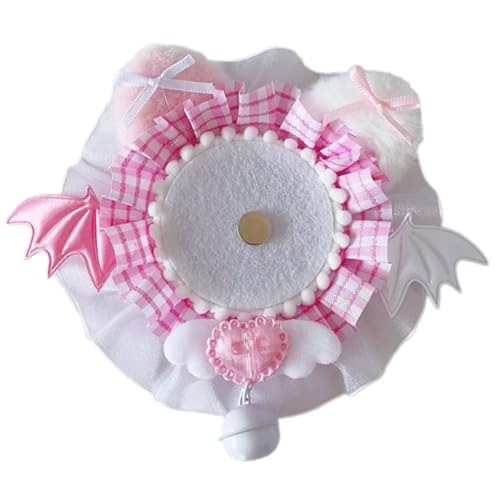 Jiqoe Eleganter, handgefertigter Halter aus Spitze und Stoff, Brosche, Anstecktablett, handgefertigter Präsentationsständer für Damen Jiqoe Eleganter, handgefertigter Halter aus Spitze und Stoff, Brosche, Anstecktablett, handgefertigter Präsentationsständer für Damen von Jiqoe