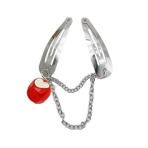 Jiqoe Koreanische Obst Kette Haarnadel Bunte Süße Haar Clip Barrettes Stirnband Für Frauen Mädchen Punk Seite Clip Haar Zubehör Haar Clip von Jiqoe