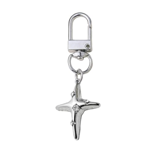 Jiqoe Kristallstern Anhänger Schlüsselbund Süßer Cooler Rucksack Anhänger Auto Keyring Handtasche Charme Frauen Bag Ornament Schlüsselanhänger Jiqoe Kristallstern Anhänger Schlüsselbund Süßer Cooler Rucksack Anhänger Auto Keyring Handtasche Charme Frauen Bag Ornament Schlüsselanhänger von Jiqoe