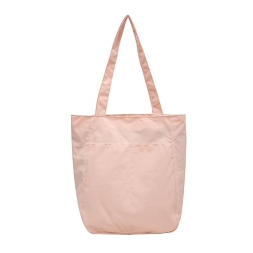 Jiqoe Lasting Einzel-Schultertasche, Nylon, leichte und bequeme Handtasche, ideal für Männer und Frauen, rose von Jiqoe