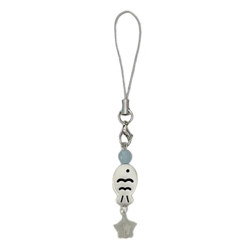 Jiqoe Mode Keychain Elegante Perle Snapper Fisch Telefon Anhänger Tasche Charme Stylish Keyring Accessoire Für Modebegeisterte Jiqoe Mode Keychain Elegante Perle Snapper Fisch Telefon Anhänger Tasche Charme Stylish Keyring Accessoire Für Modebegeisterte von Jiqoe