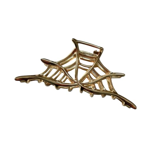 Jiqoe Spinnennetz Muster Klauenclip Modisches Haar Styling Werkzeug Vielseitig Einsetzbar Für Modische Frisuren Und Halloween Accessoire von Jiqoe