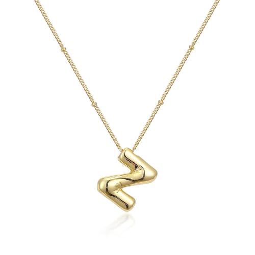 Jiqoe Stilvolle, glatte Buchstaben-Halskette, verstellbares Schlüsselbein-Kette, lässiger Party-Schmuck, Legierung, Textur für Modepersonen Jiqoe Stilvolle, glatte Buchstaben-Halskette, verstellbares Schlüsselbein-Kette, lässiger Party-Schmuck, Legierung, Textur für Modepersonen von Jiqoe