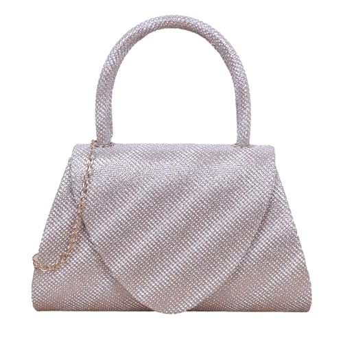 Jiqoe Strass-Geldbörse für Damen, Hochzeit, Party, formelle Abendtasche für Mädchen, Frauen, Bankett, Cocktail, Handtasche, Clutch, Crossbody-Tragetasche, aprikose von Jiqoe