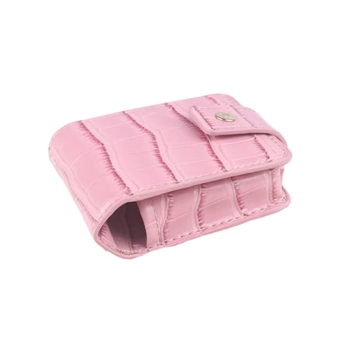 Jiqoe Tragbare Miniatur Kosmetiktasche Aus PU Leder Geldbörse Kopfhörer Für Damen Schmuck Und Lippenstift von Jiqoe