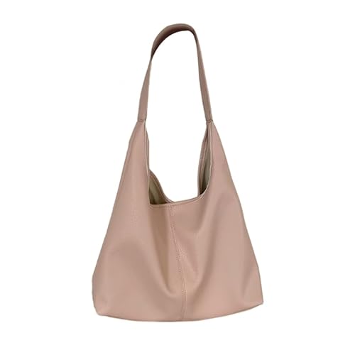 Jiqoe Unterarmtasche, vielseitig, modisch, trendig, Handtasche, Schultertaschen, Tragetaschen für Damen, Mädchen, Achseltasche, Damen-Geldbörse, rose von Jiqoe