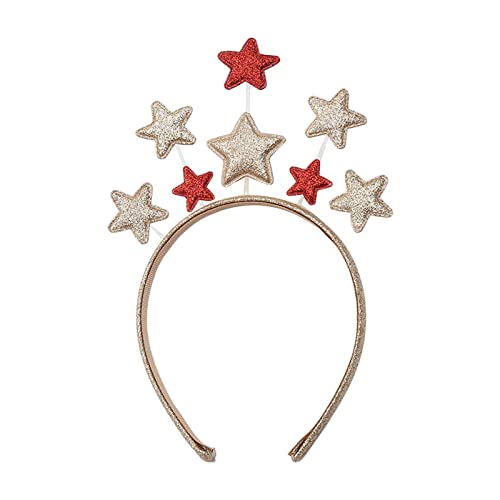 Jiqoe Weihnachten Fünf Punkte Sternform Schinserhaarreiher Frauen Make Up Stirnband Für Festivalausführungen Haarzubehör Jiqoe Weihnachten Fünf Punkte Sternform Schinserhaarreiher Frauen Make Up Stirnband Für Festivalausführungen Haarzubehör von Jiqoe