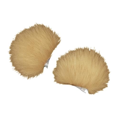 Plüsch Bärenohr Hair Pin Plüsch Anime Haarschleiftungsmasqueraden Kostüm Barrettes Weibliche Cosplay Maid Side Pin Für Partykleidung von Jiqoe