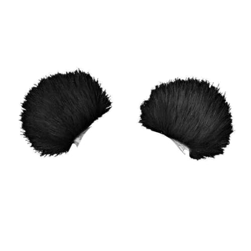 Plüsch Bärenohr Hair Pin Plüsch Anime Haarschleiftungsmasqueraden Kostüm Barrettes Weibliche Cosplay Maid Side Pin Für Partykleidung von Jiqoe