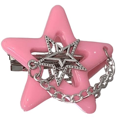 Stern-Haarspange für Damen und Mädchen, dekorative Haarspangen, schöne Kette, Dekoration, Haarspangen, Kopfschmuck, Requisiten von Jiqoe